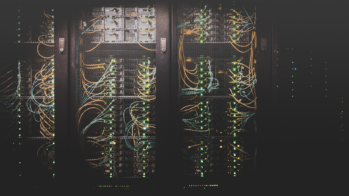 CPD — racks e cabeamento